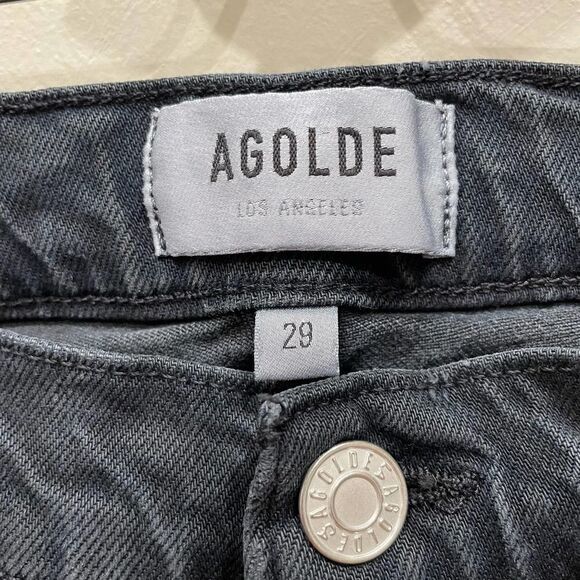 AGOLDE Toni Mid-Rise Straight Leg Jeans - Size: 29 - Picture 3 of 11